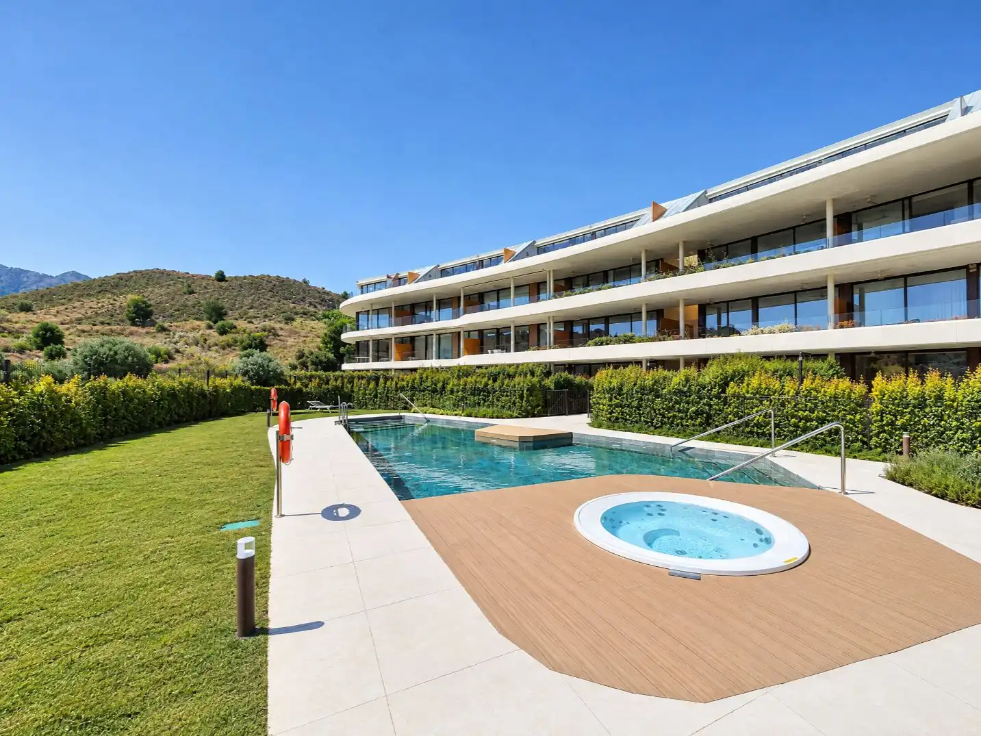 Swimming pool of Flat for sale in Fuengirola  with Terrace