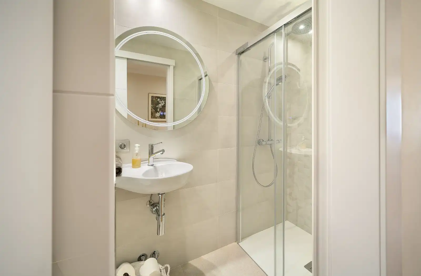 Baño de Apartamento en venta en  Palma de Mallorca con Aire acondicionado, Calefacción y Parquet