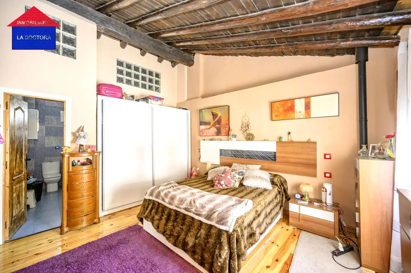 Dormitori de Casa adosada en venda en Navalcarnero amb Aire condicionat i Calefacció