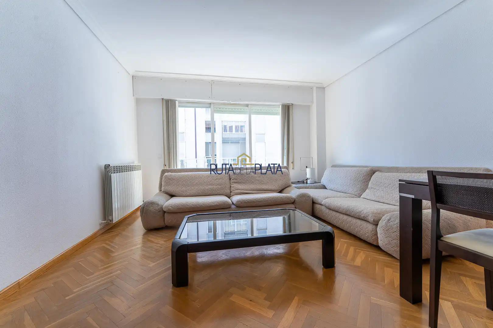 Living room of Flat for rent in Zamora Capital   with Heating, Parquet flooring and Terrace