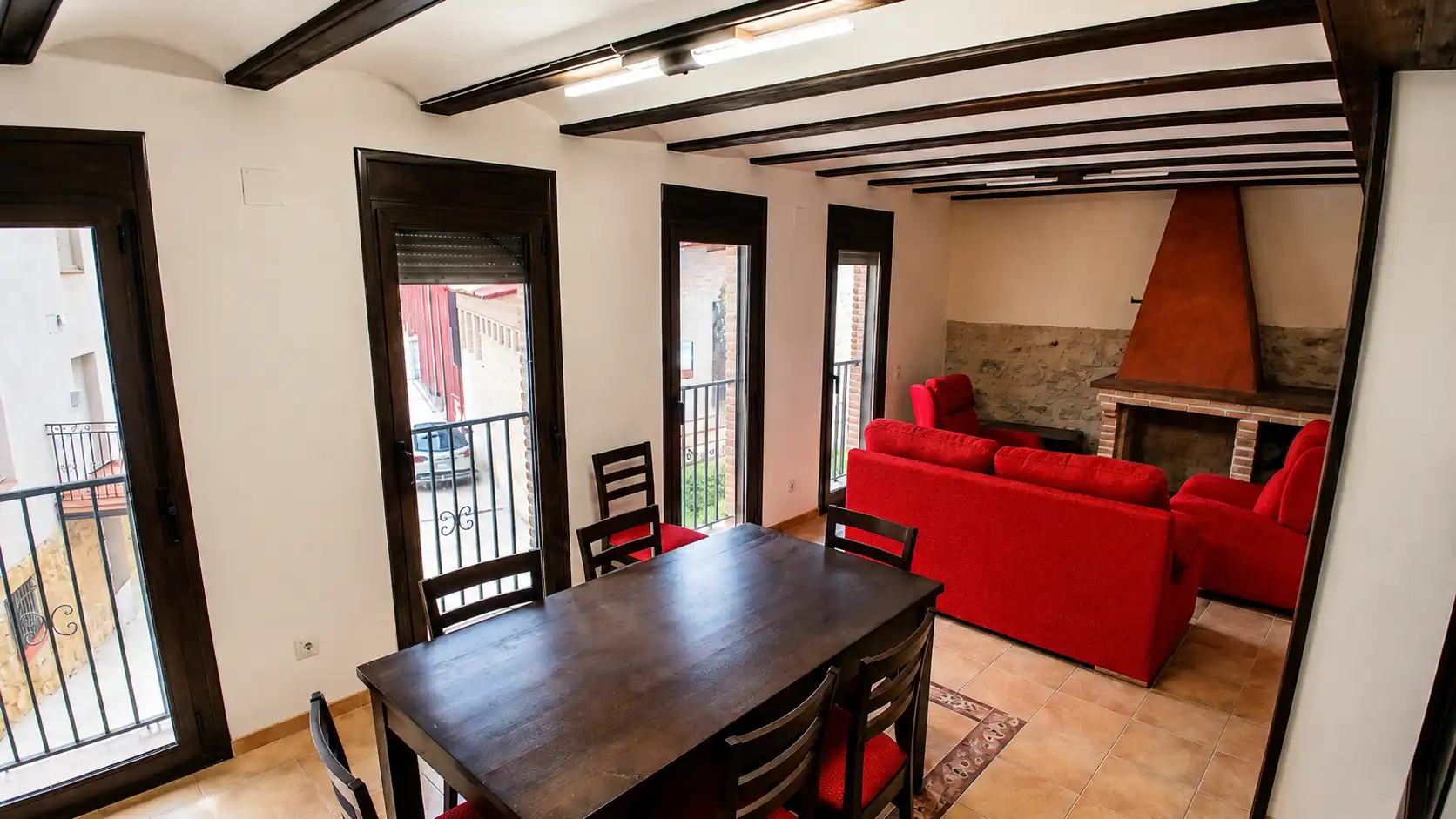 Comedor de Casa o chalet en venta en Herbers con Terraza y Amueblado