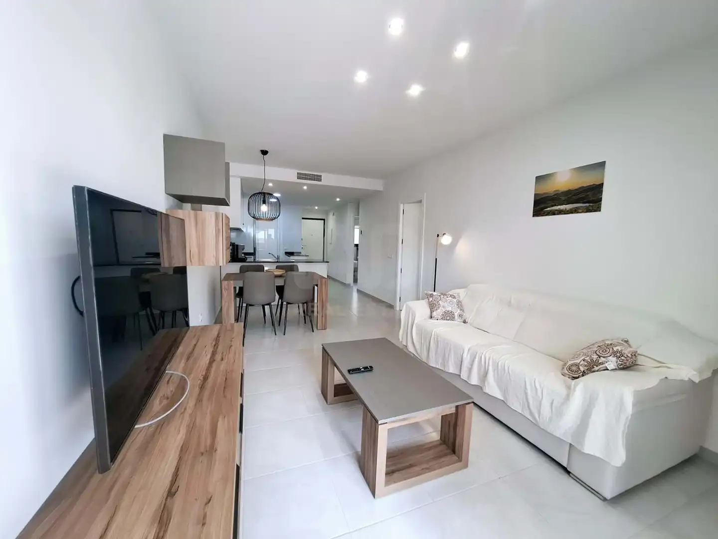 Living room of Flat for sale in Pulpí  with Air Conditioner, Heating and Terrace