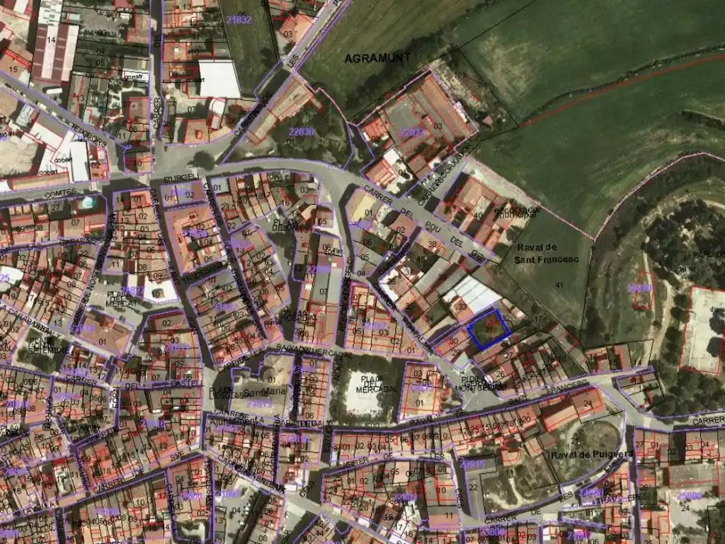 Exterior view of Land for sale in Agramunt