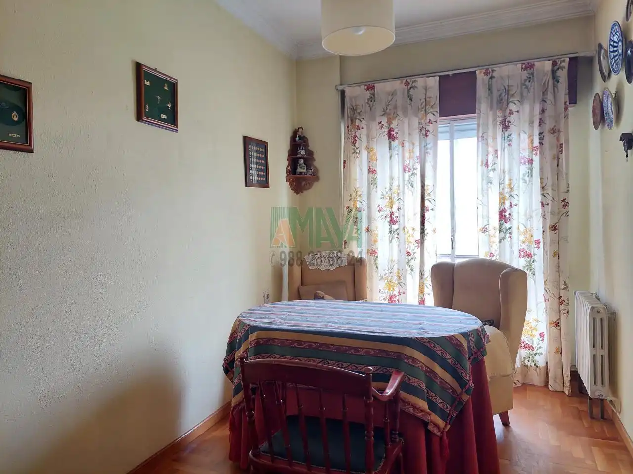 Dining room of Flat for sale in Ourense Capital   with Heating and Storage room