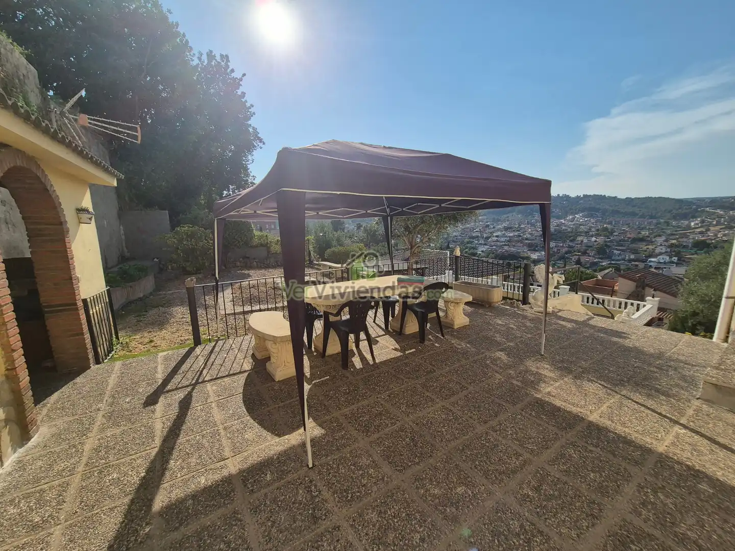 Terrassa de Casa o xalet en venda en Sant Vicenç Dels Horts amb Aire condicionat, Calefacció i Jardí privat