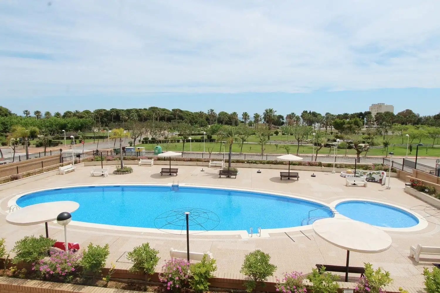 Piscina de Apartamento en venta en Oropesa del Mar / Orpesa con Jardín privado, Terraza y Trastero
