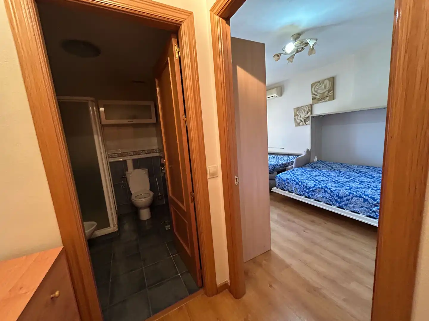 Schlafzimmer von Wohnung zur Miete in Ciudad Real mit Klimaanlage, Heizung und Terrasse