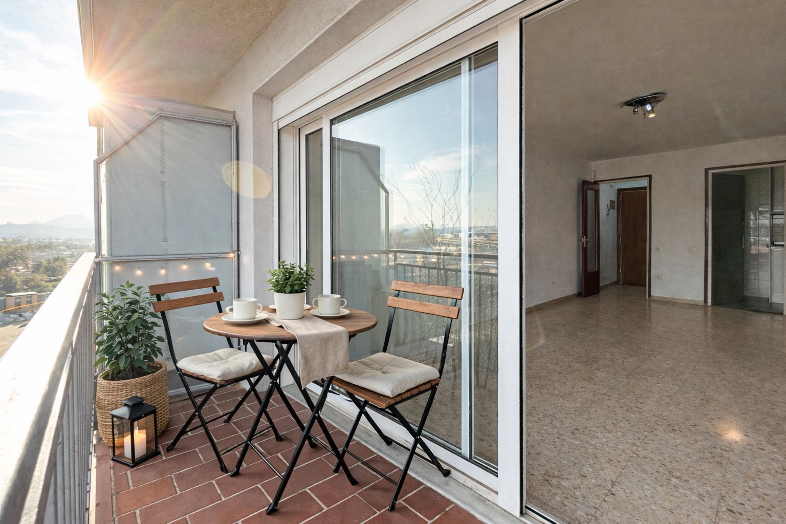 Balcony of Flat for sale in Mollet del Vallès  with Air Conditioner and Balcony