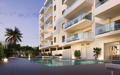 Swimming pool of Apartment for sale in Benalmádena  with Air Conditioner, Terrace and Swimming Pool