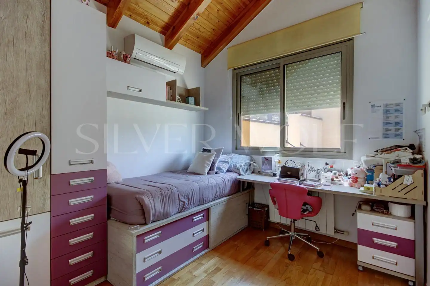Habitación de Casa o chalet en venta en Vallirana con Aire acondicionado, Calefacción y Jardín privado