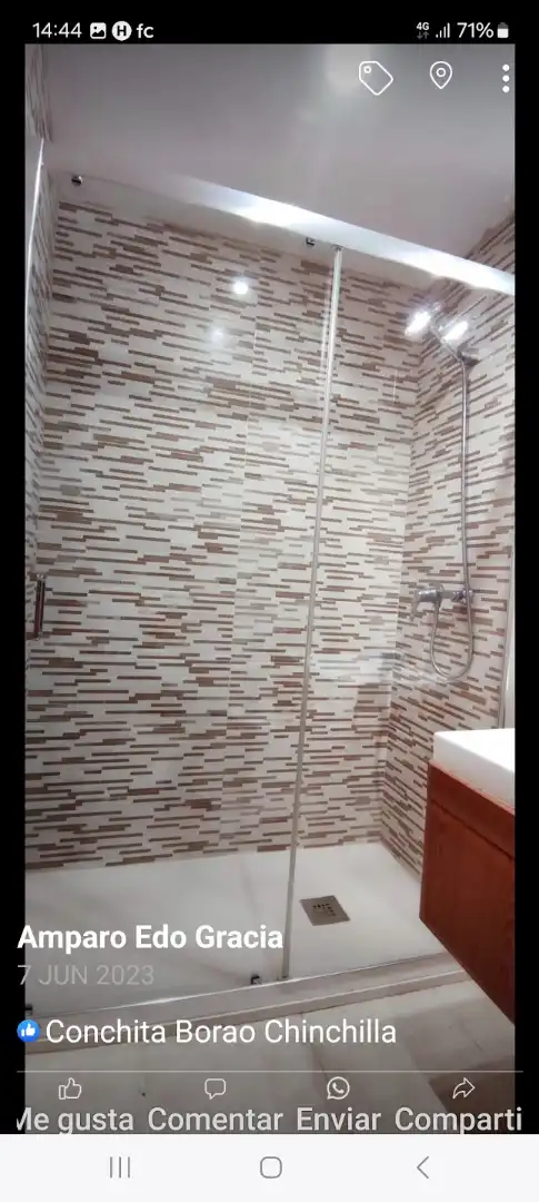 Baño de Piso de alquiler en Oropesa del Mar / Orpesa con Terraza y Amueblado