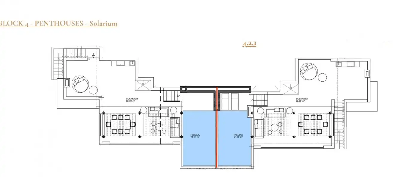 Penthouse with pool for sale in La Mairena, imagen 9