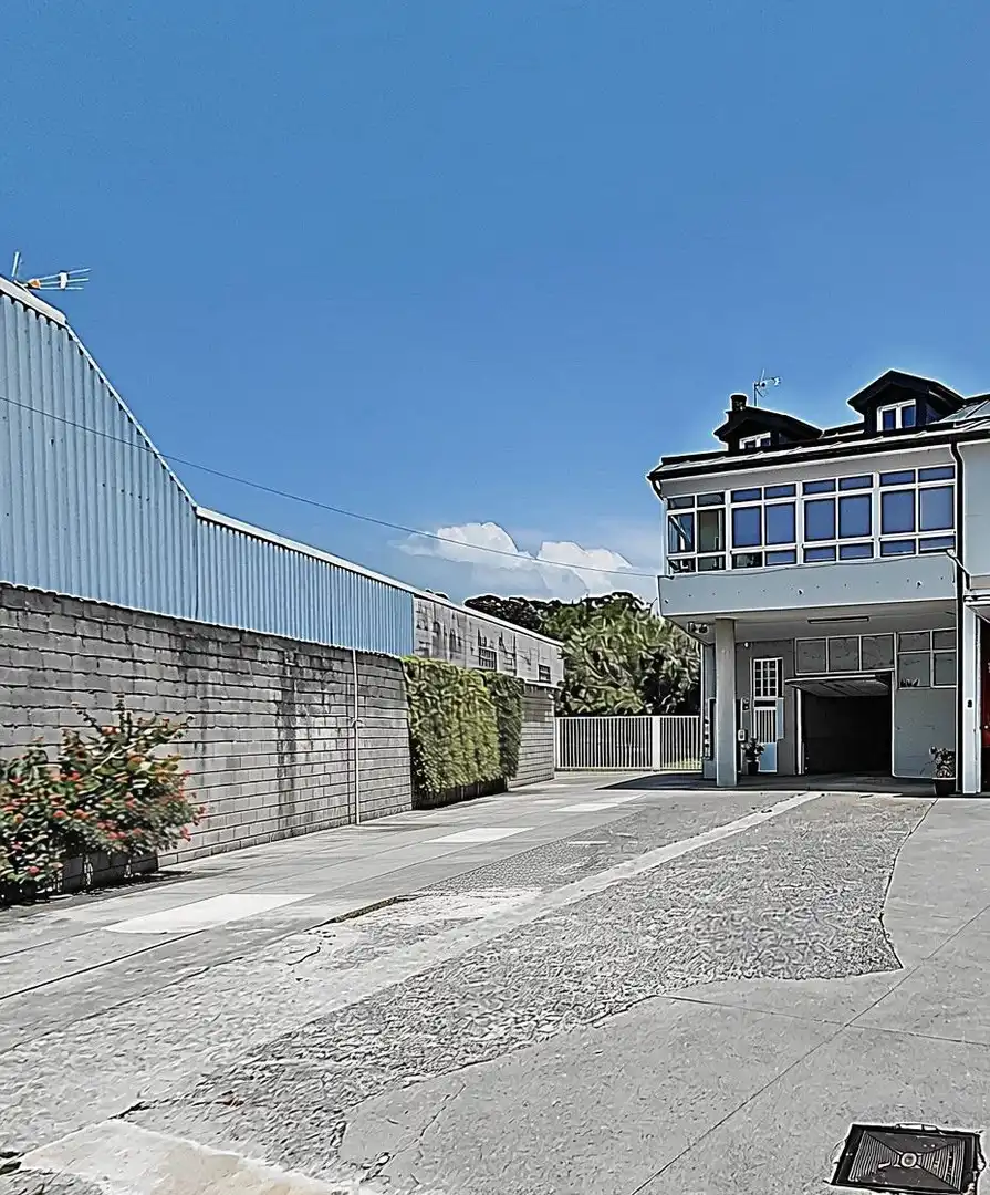 Vista exterior de Casa o xalet en venda en Cambados amb Calefacció, Jardí privat i Terrassa