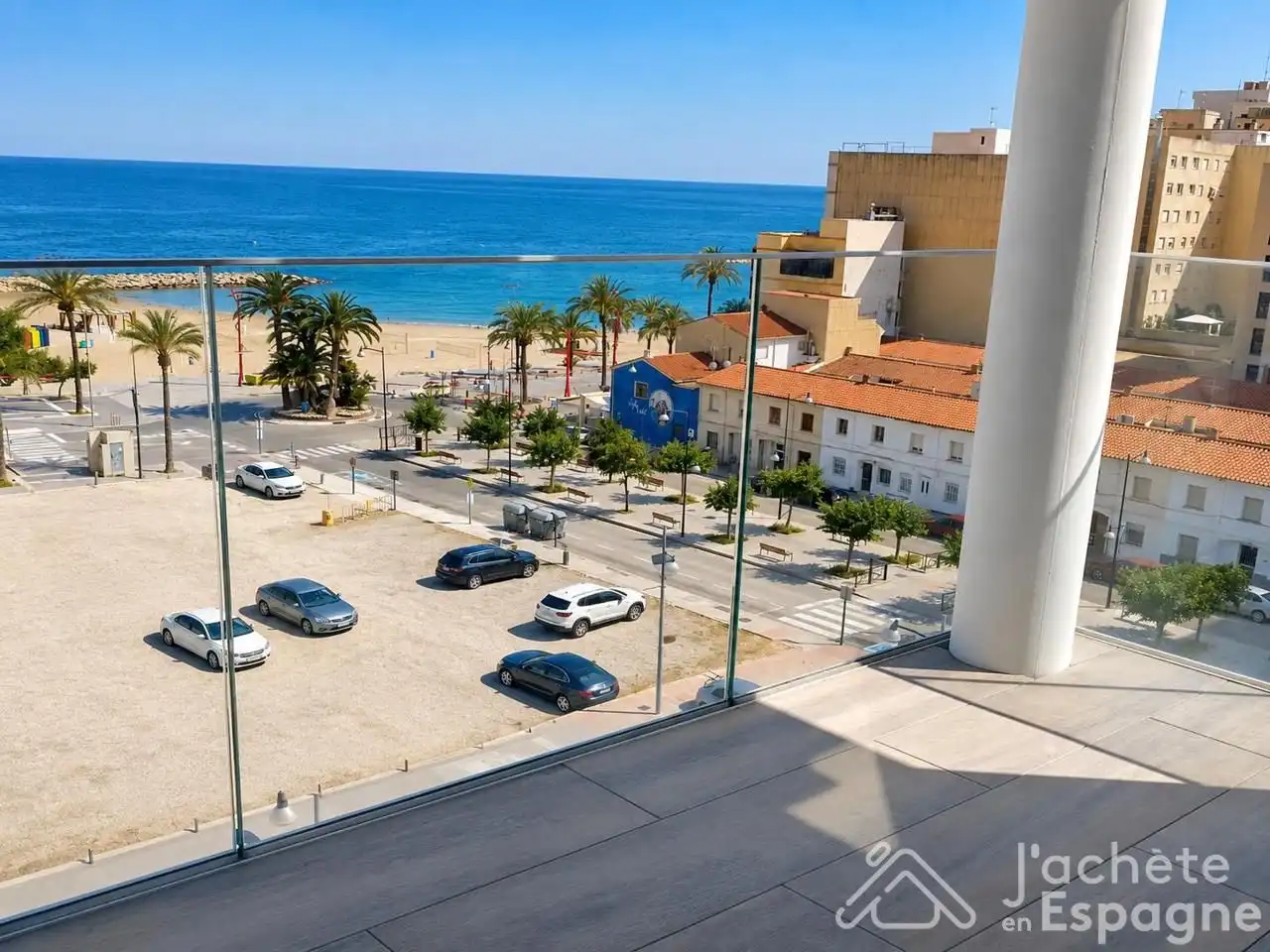 Vista exterior de Piso en venta en Vinaròs con Aire acondicionado, Terraza y Amueblado