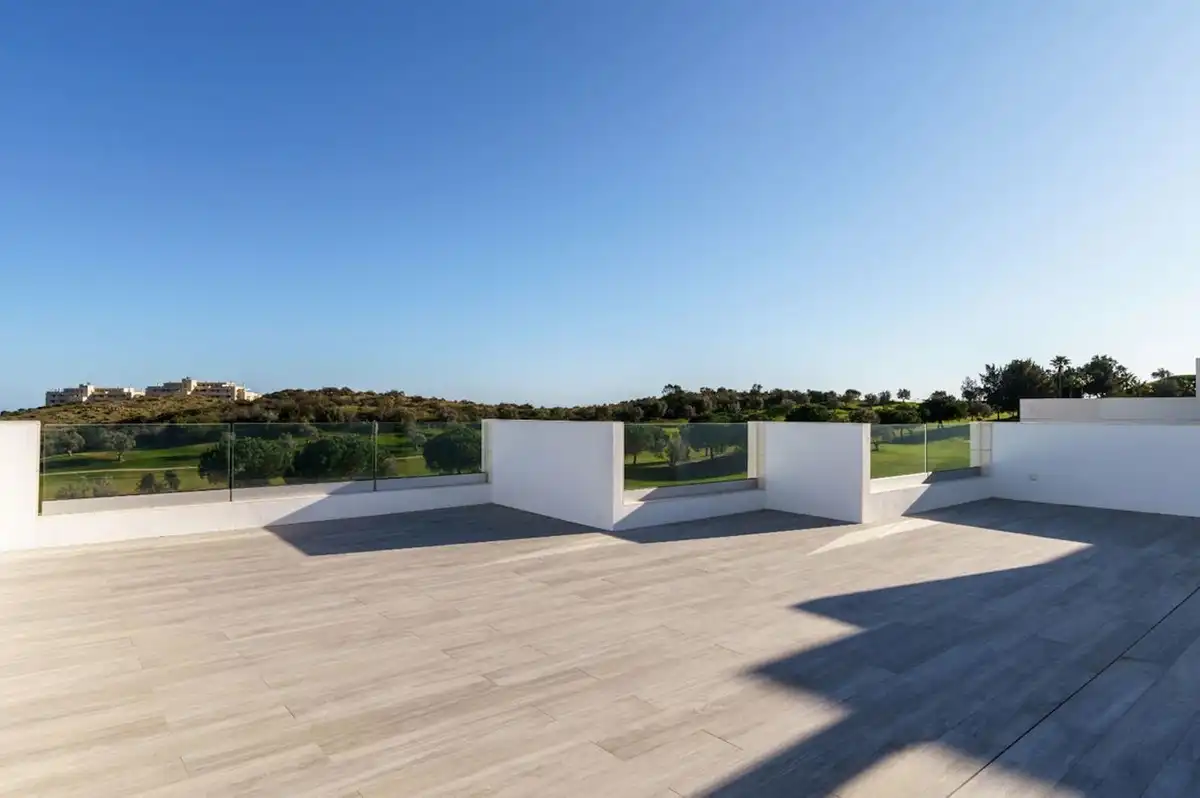 Terraza de Casa o chalet en venta en Mijas con Aire acondicionado, Jardín privado y Terraza