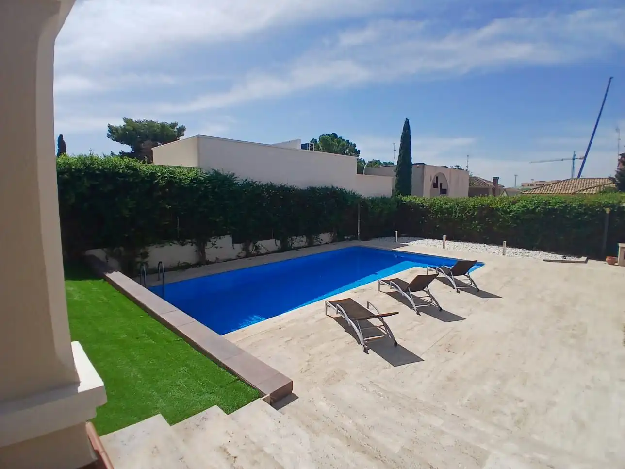 Piscina de Casa o xalet en venda en Valdepeñas amb Aire condicionat, Calefacció i Traster