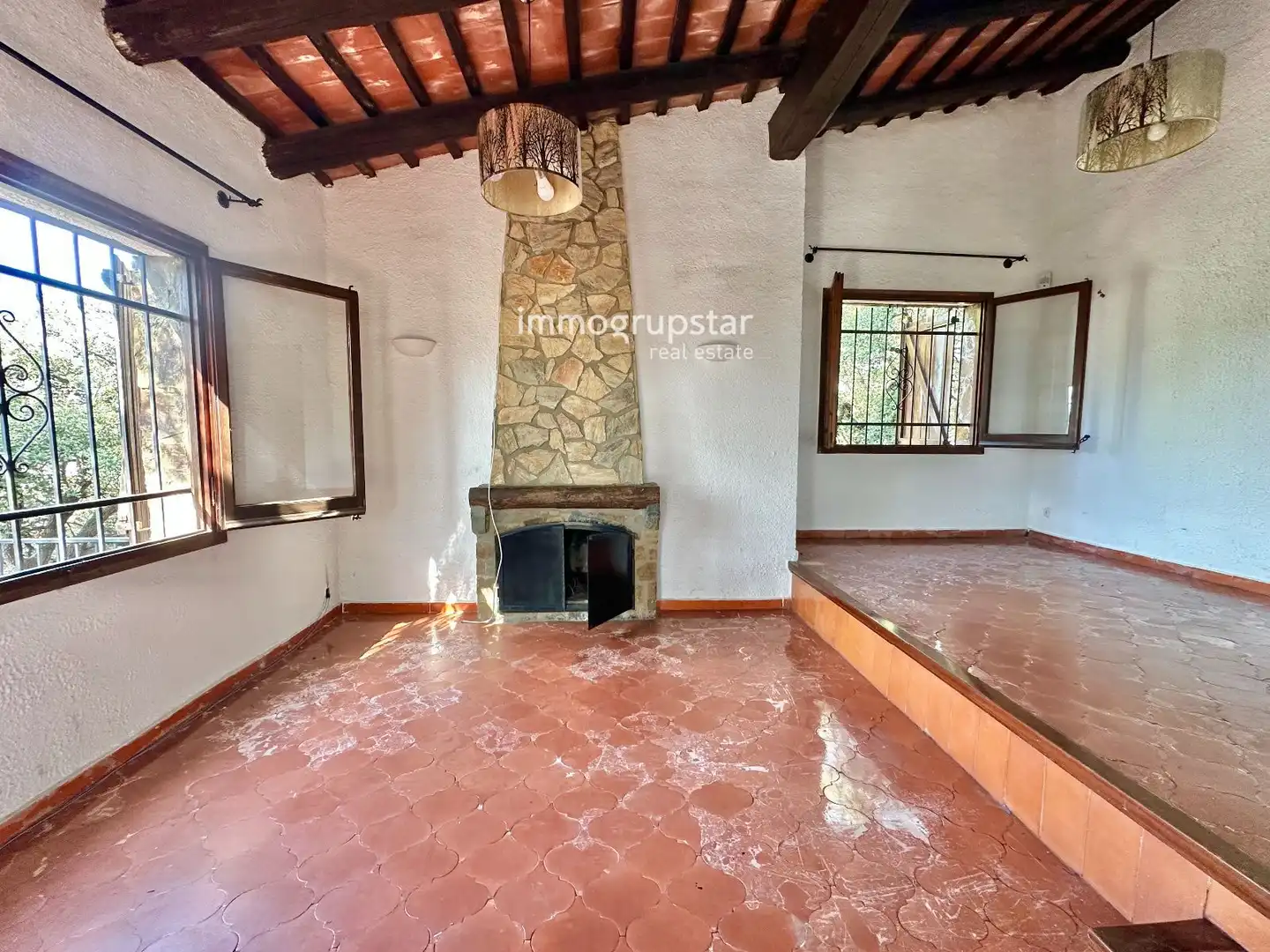 Sala de estar de Casa o chalet en venta en Calonge i Sant Antoni con Terraza