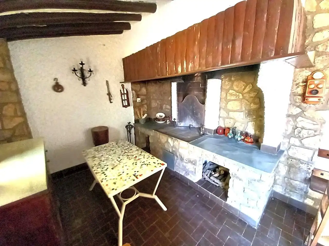 Cuina de Casa o xalet en venda en Gelsa amb Calefacció, Jardí privat i Terrassa