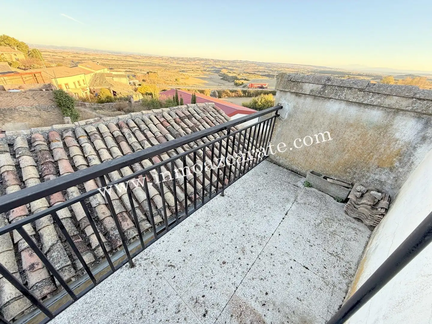 Vista exterior de Casa o chalet en venta en Morentin con Terraza, Trastero y Balcón