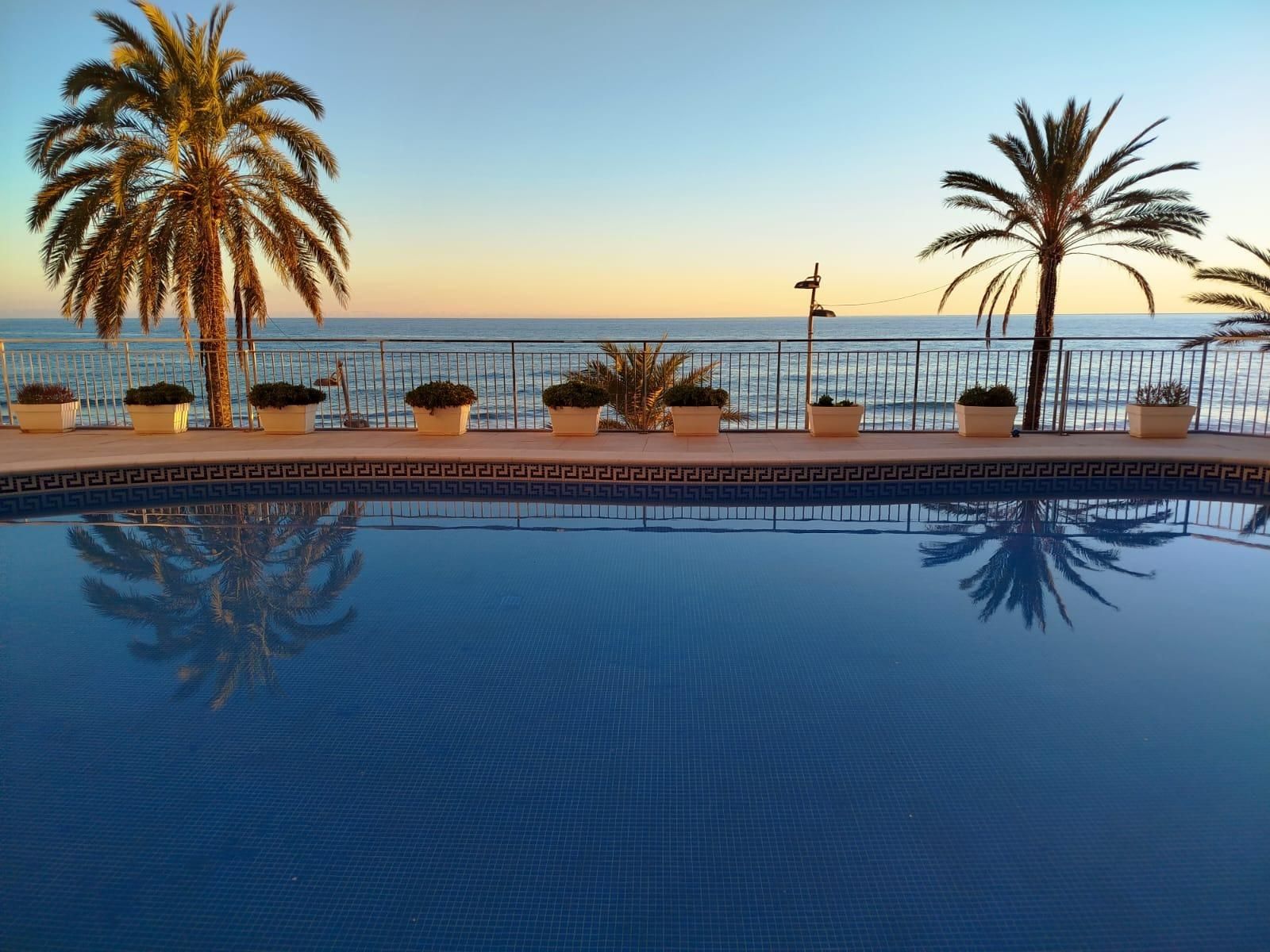 Swimming pool of Flat for sale in Calafell  with Air Conditioner, Heating and Terrace