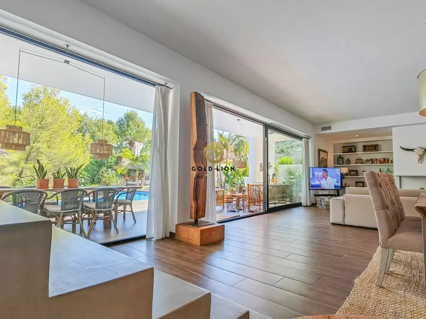 Living room of Houses for sale in Dénia  with Air Conditioner, Heating and Private garden