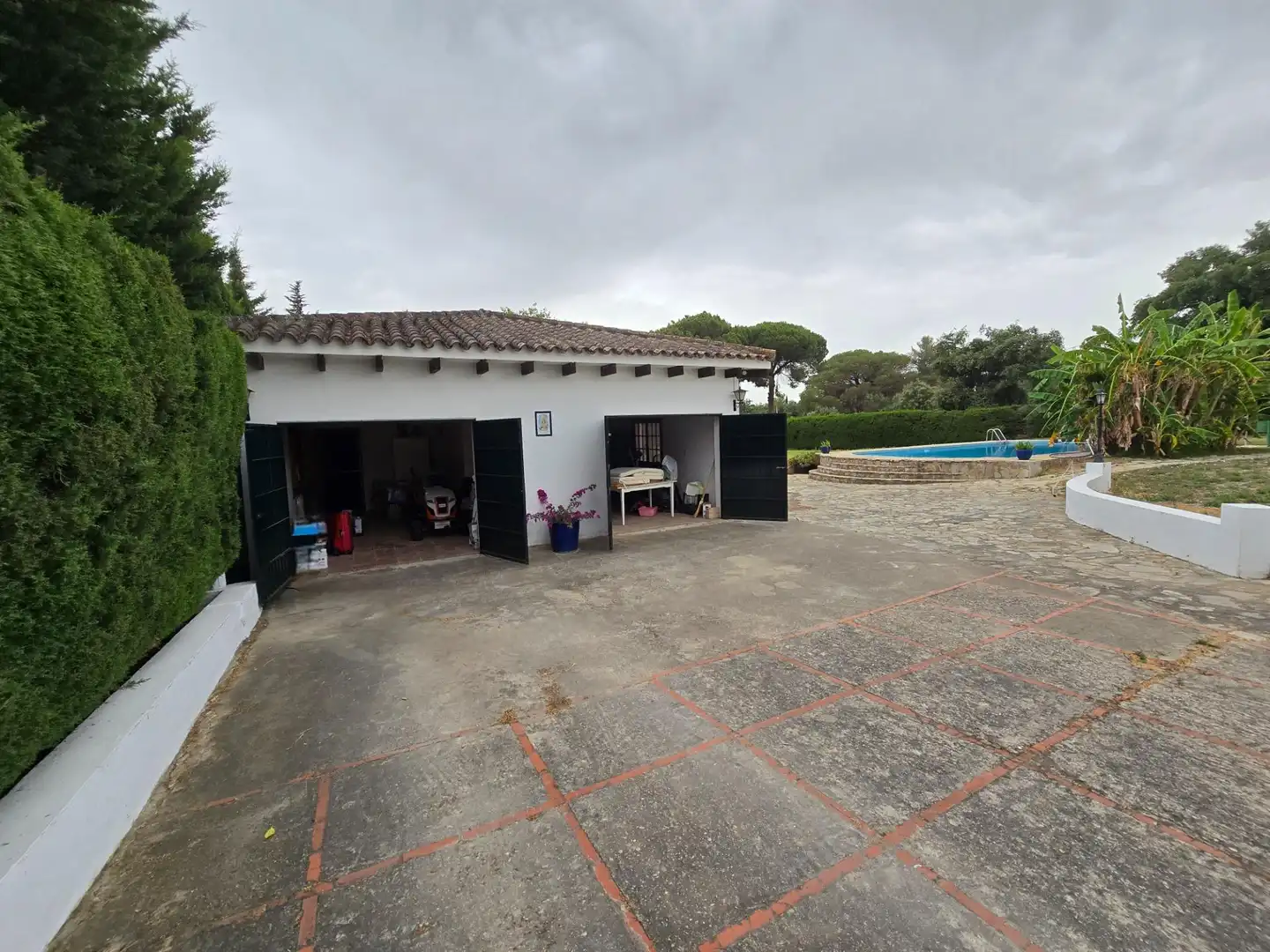 Jardí de Casa o xalet en venda en Jerez de la Frontera amb Aire condicionat, Calefacció i Terrassa
