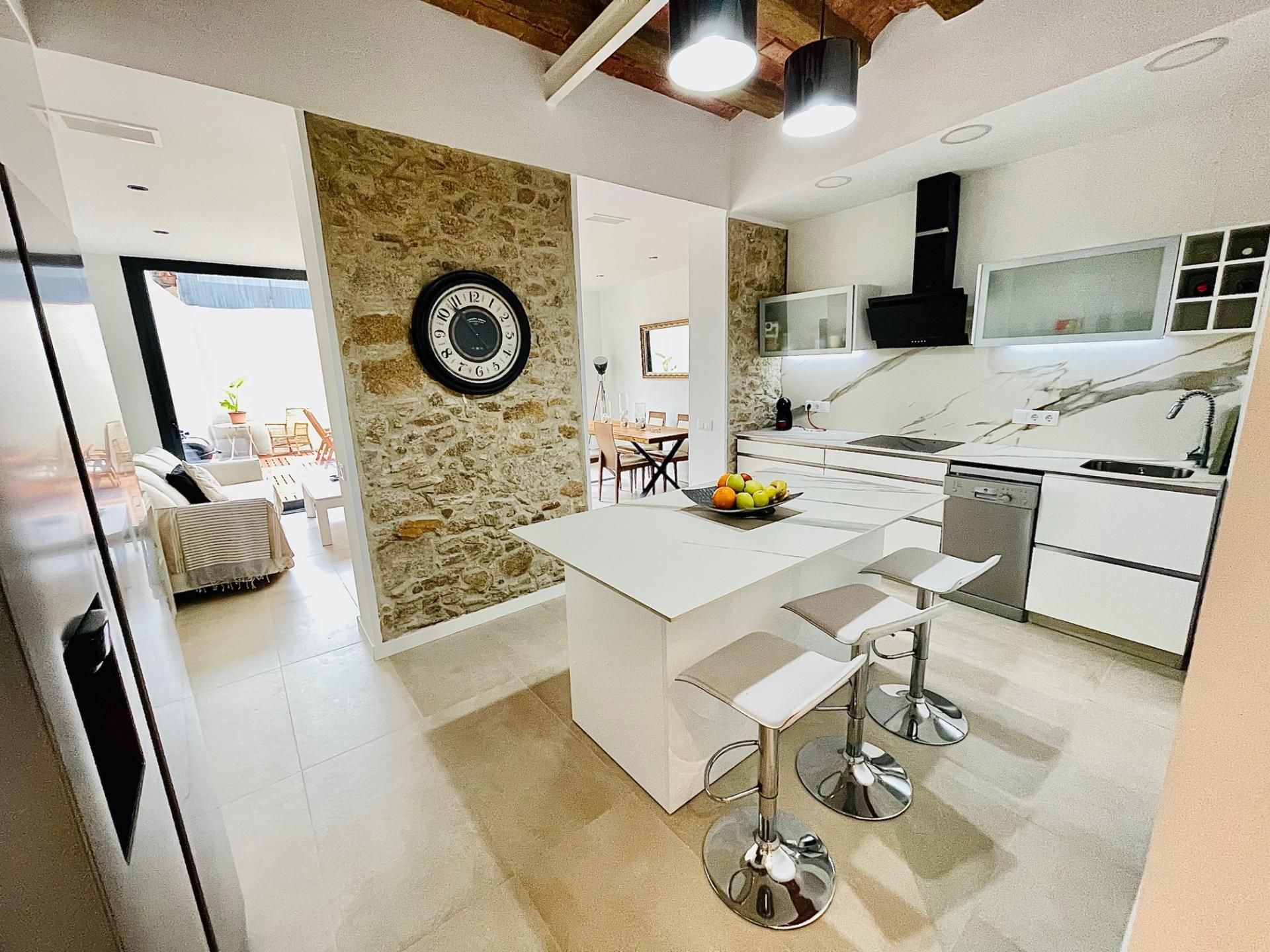 Kitchen of Houses for sale in Calella  with Balcony