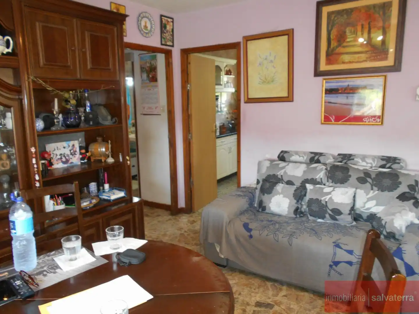 Sala de estar de Casa o chalet en venta en As Neves   con Aire acondicionado, Calefacción y Terraza