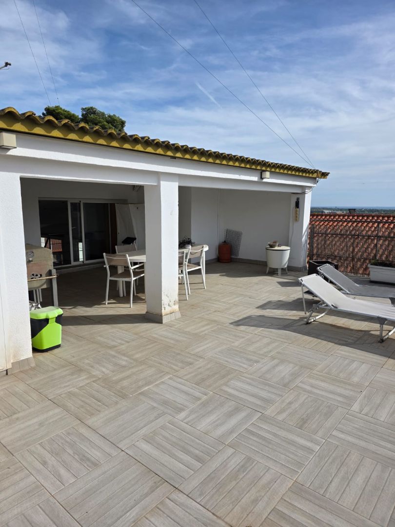 Terrace of Attic to rent in Castelldefels  with Furnished