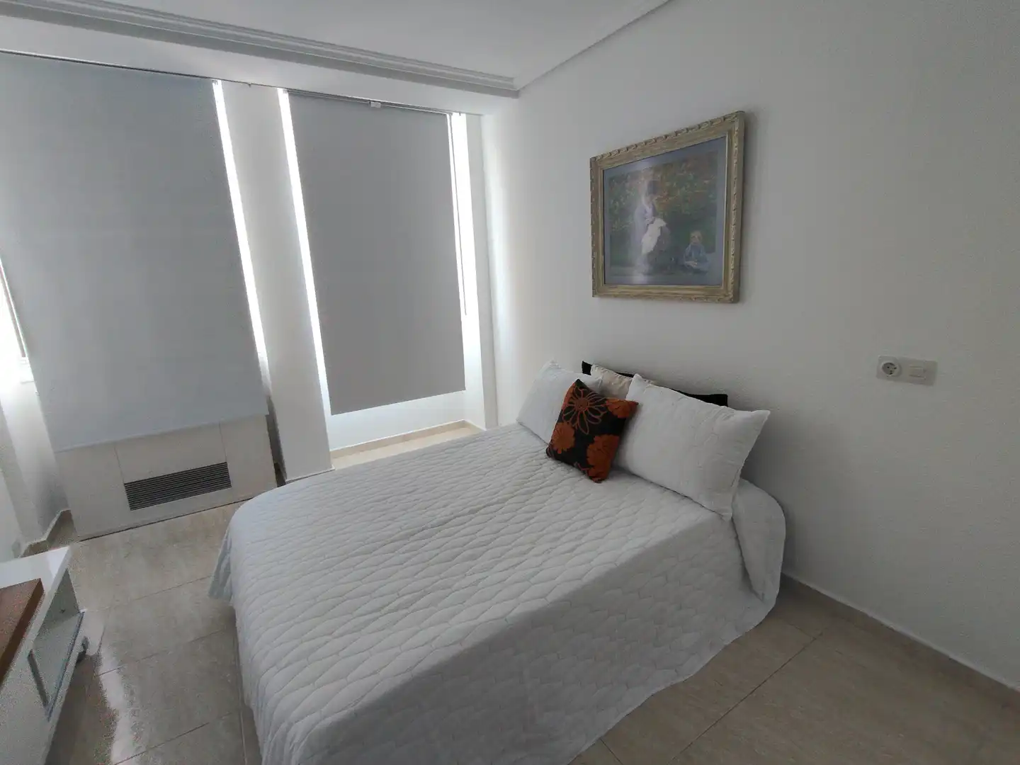 Bedroom of Apartments for rent in Madrid  with Air Conditioner, Heating and Furnished