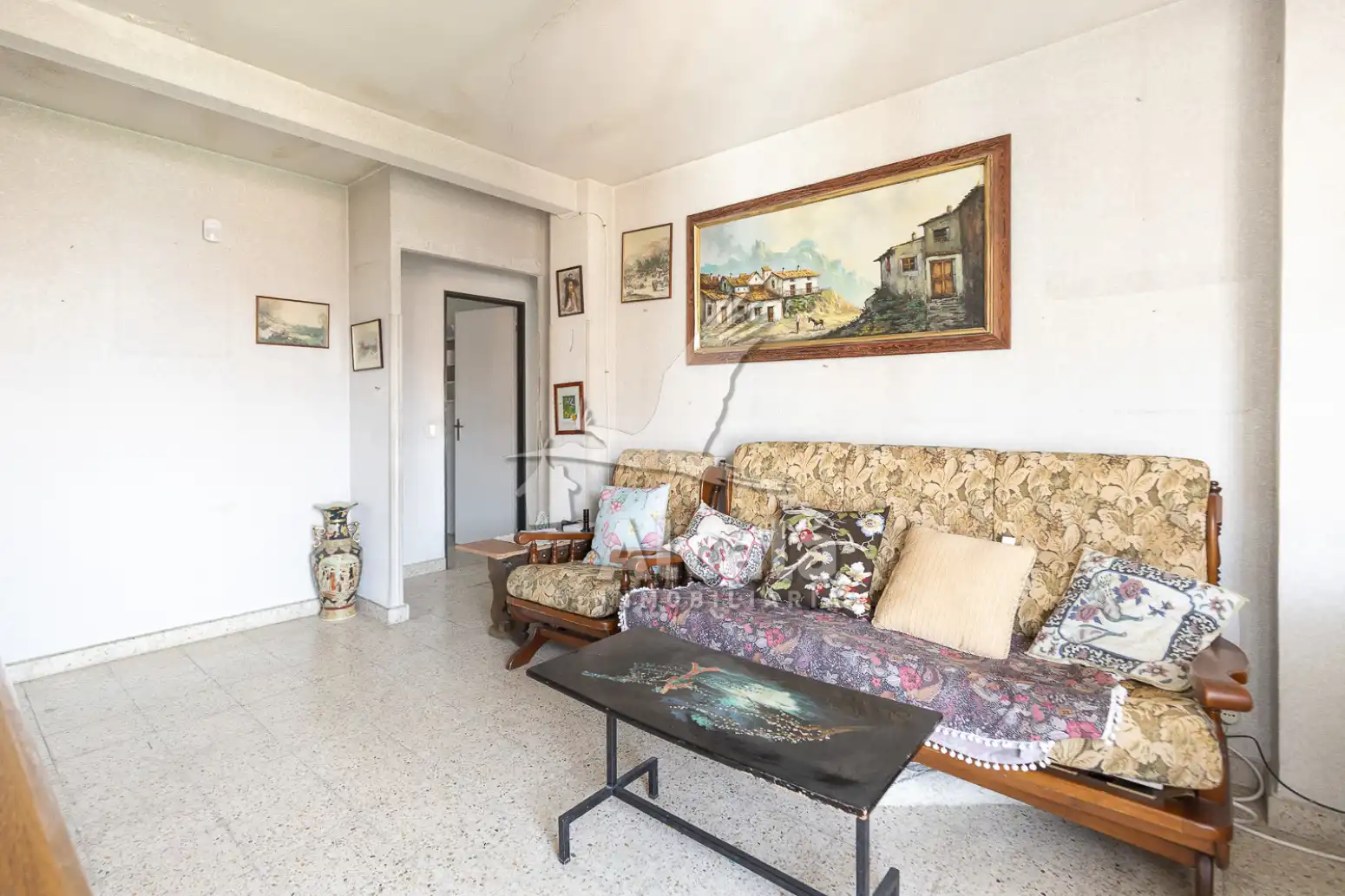 Sala de estar de Piso en venta en Alcalá de Henares con Calefacción y Terraza