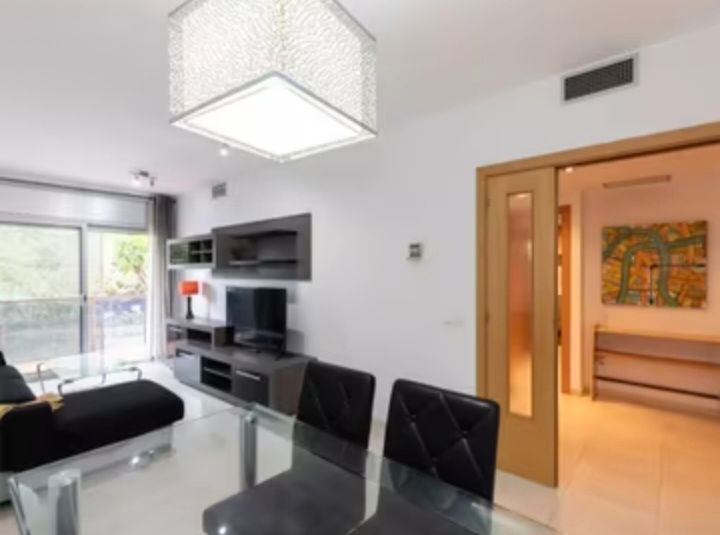 Sala de estar de Piso de alquiler en Salou con Aire acondicionado, Terraza y Trastero