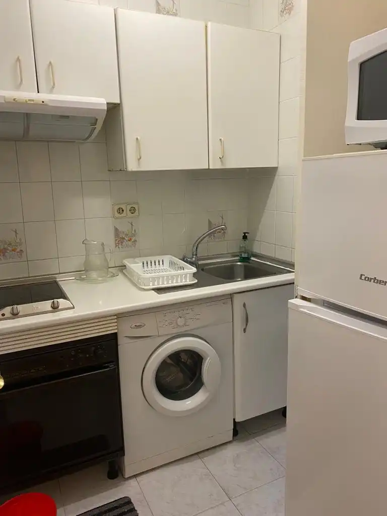 Cocina de Apartamento de alquiler en Madrid con Amueblado