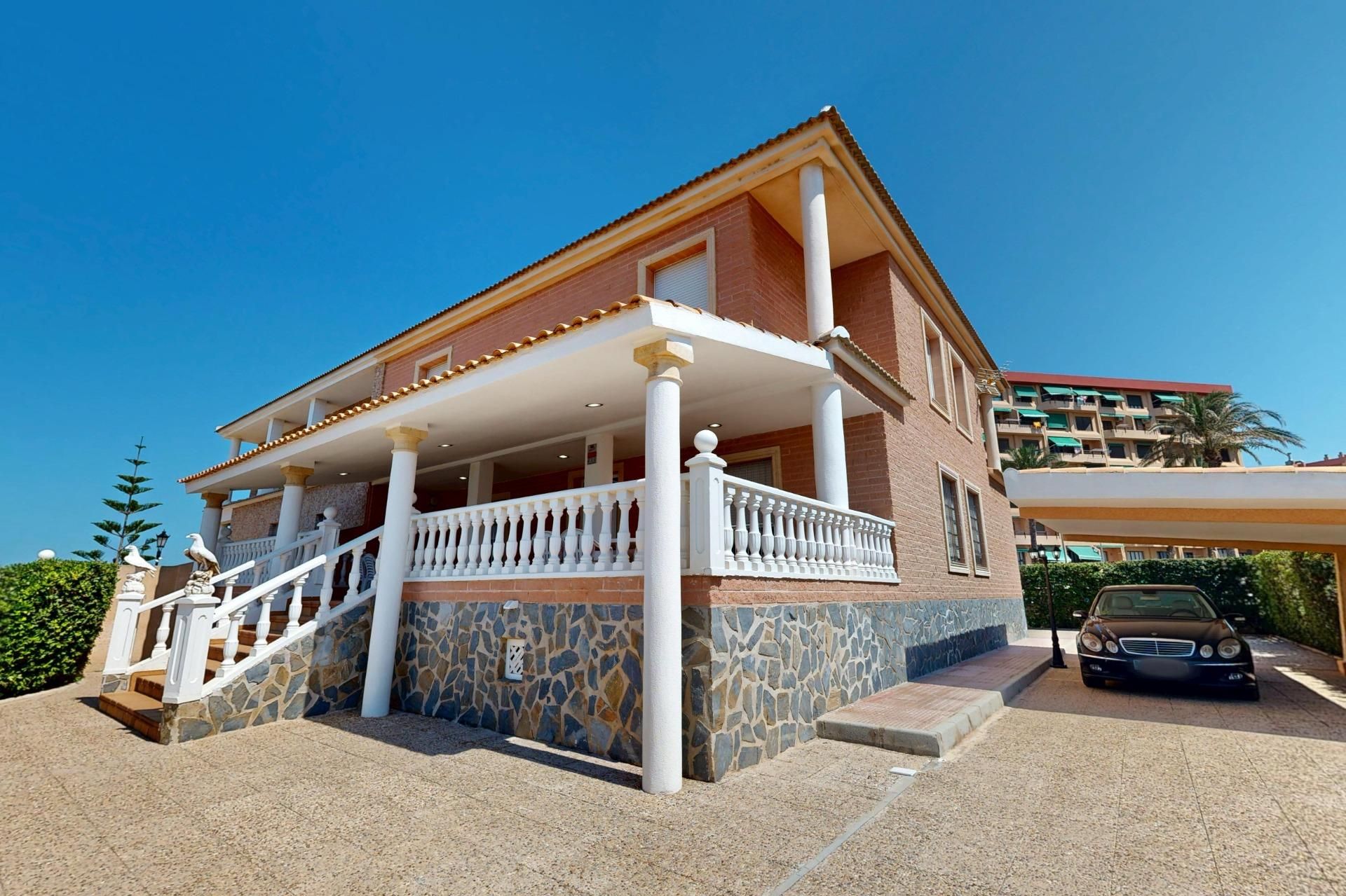 Vista exterior de Casa o chalet en venta en Cartagena con Jardín privado y Terraza