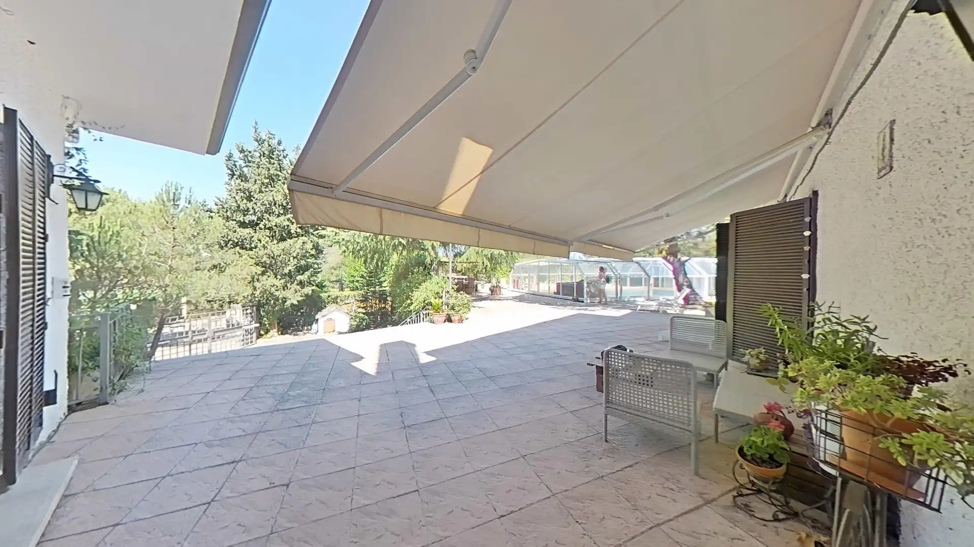 Terrasse von Haus oder Chalet zum Verkauf in Galapagar mit Klimaanlage, Heizung und Privatgarten