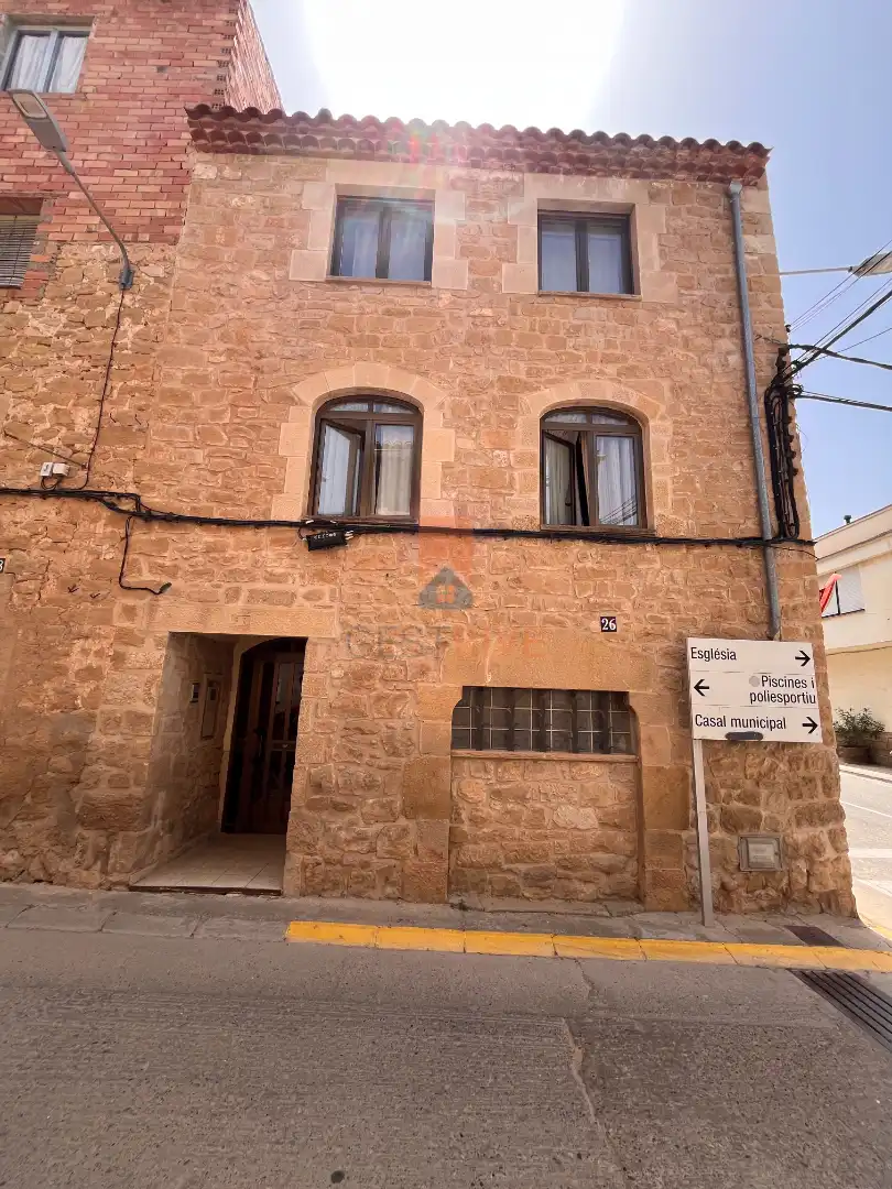 Vista exterior de Casa o chalet en venta en Cervià de Les Garrigues con Calefacción, Jardín privado y Amueblado