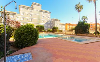 Swimming pool of Single-family semi-detached for sale in Sueca  with Terrace