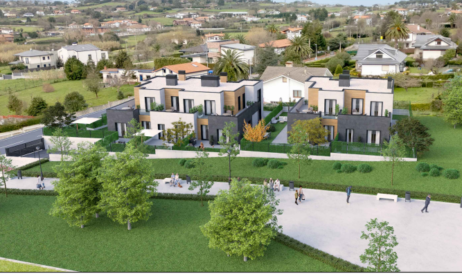 Single-family semi-detached for sale in Gorrondatxe Bidea, 41, Berango