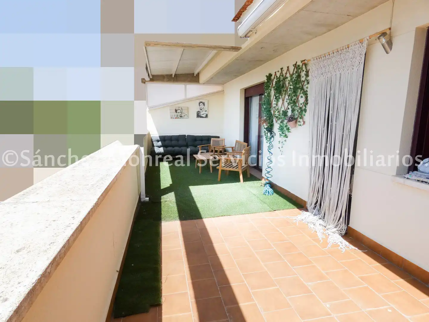 Terrace of Flat for rent in Alcázar de San Juan  with Air Conditioner, Heating and Terrace
