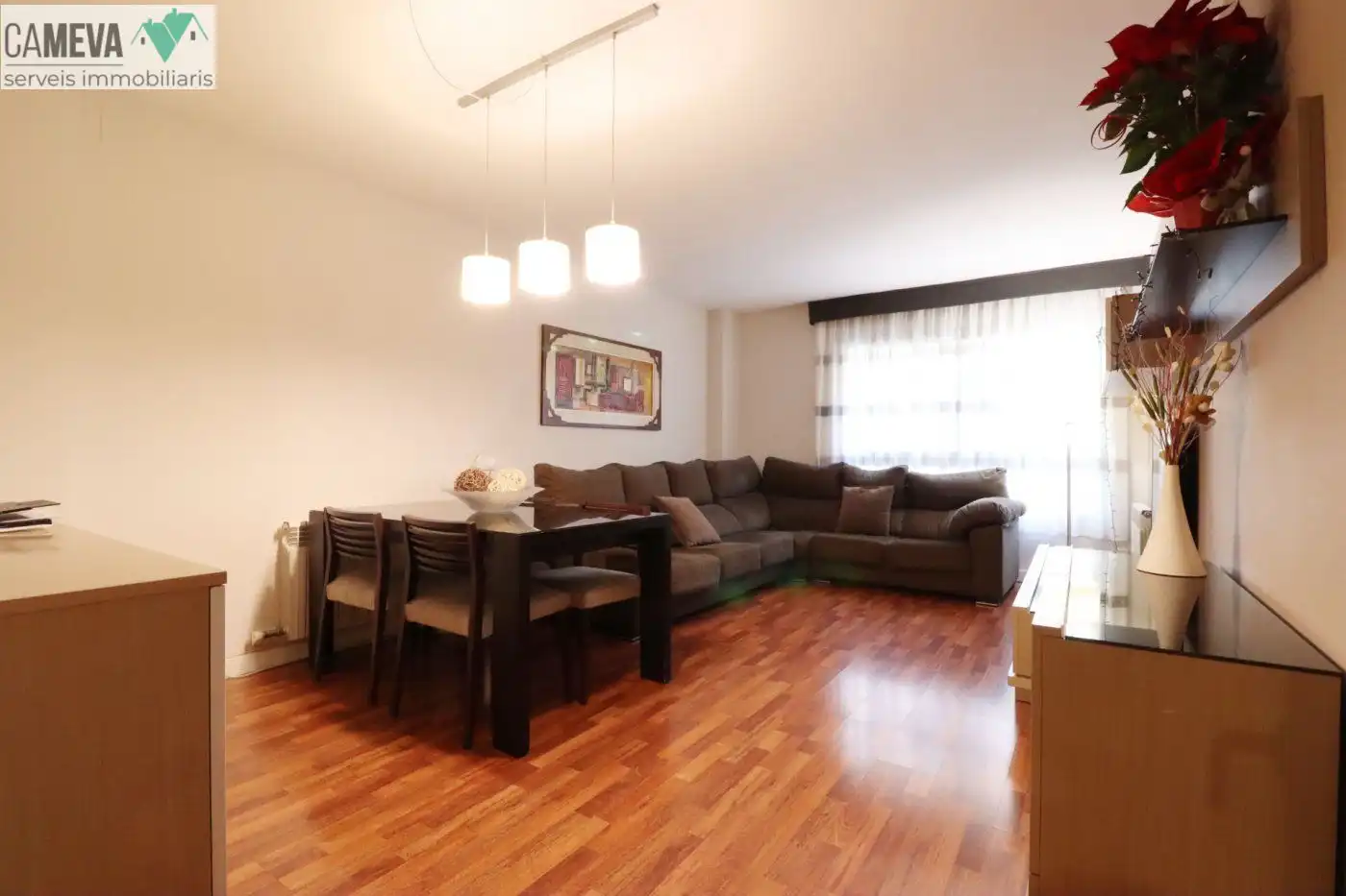 Wohnzimmer von Wohnung zum Verkauf in Barberà del Vallès mit Klimaanlage, Heizung und Privatgarten