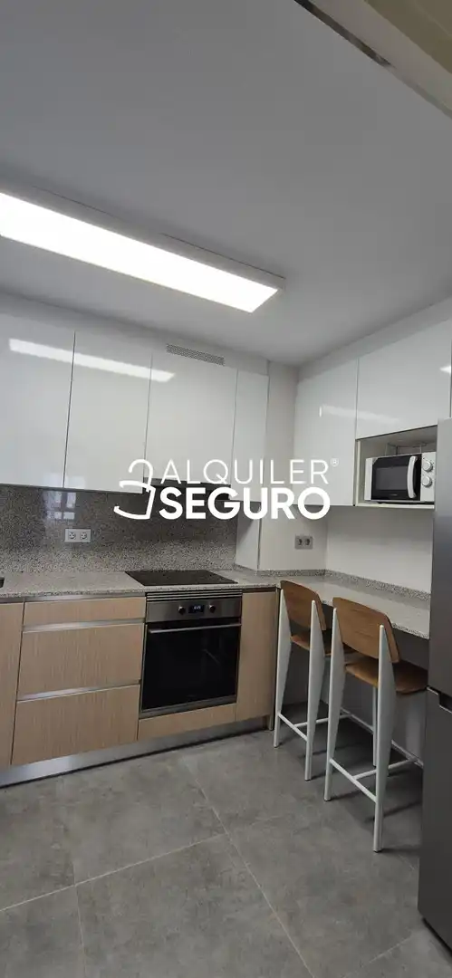 Kitchen of Flat for rent in Fozaneldi - Tenderina - Ventanielles