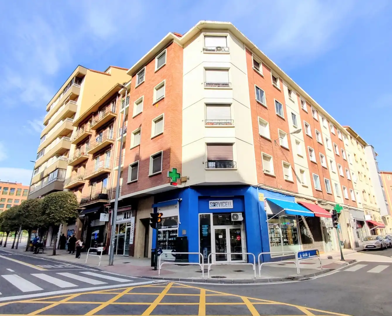 Vista exterior de Piso en venta en  Pamplona / Iruña con Terraza