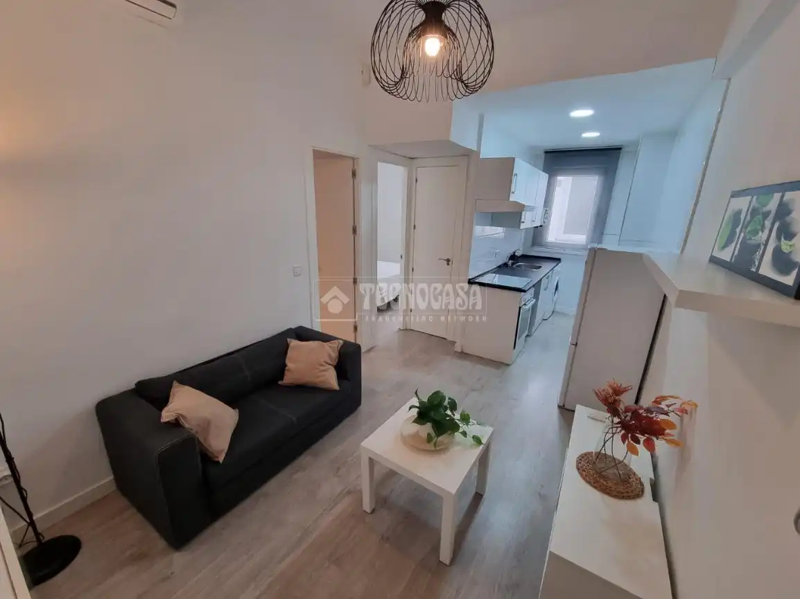 Sala de estar de Piso de alquiler en Madrid con Calefacción