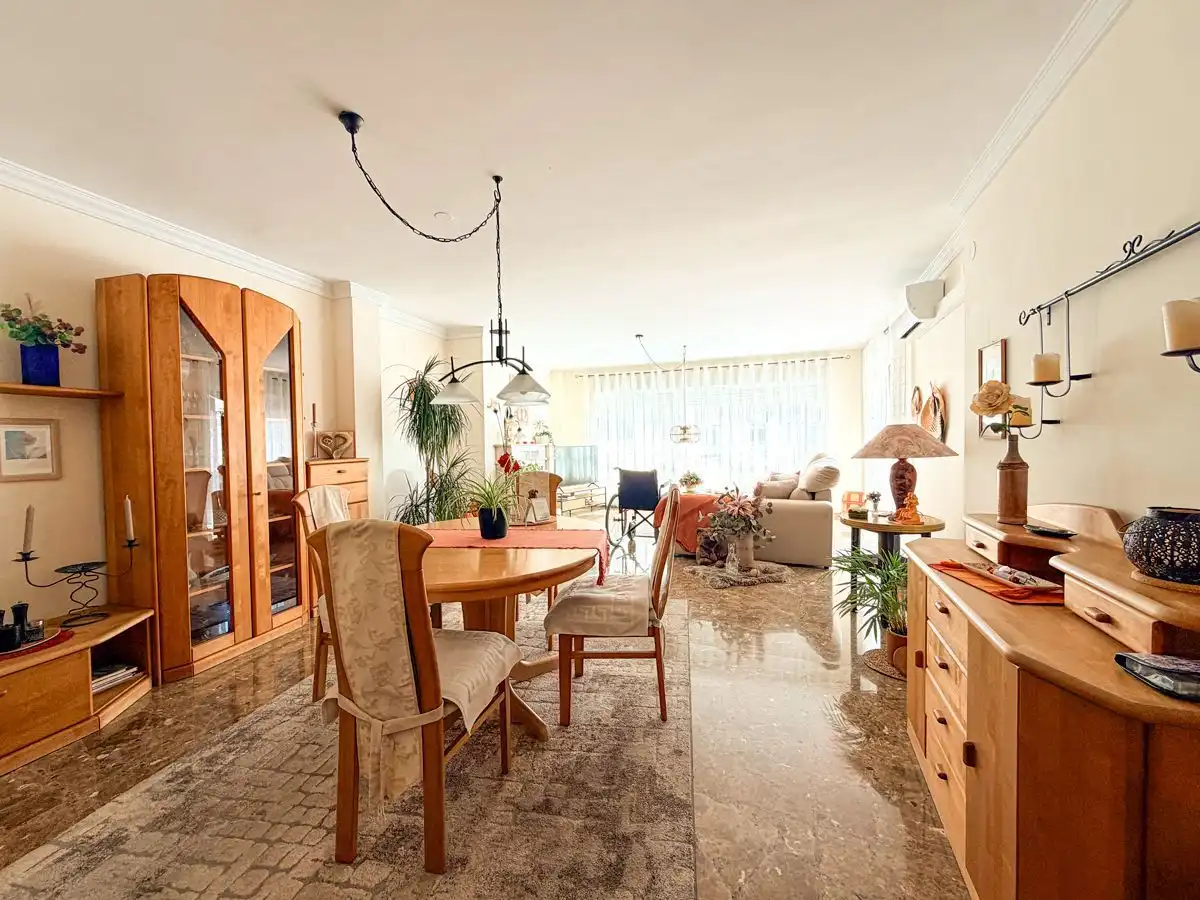 Sala d'estar de Pis en venda en Pedreguer amb Aire condicionat, Calefacció i Terrassa