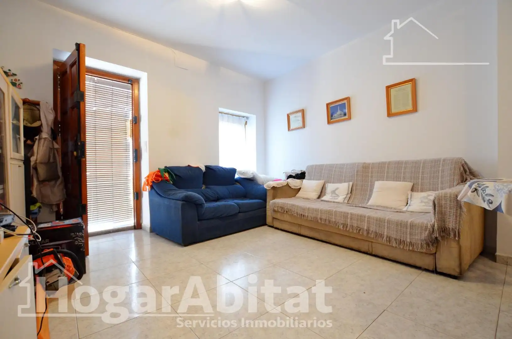 Wohnzimmer von Haus oder Chalet zum Verkauf in Oliva mit Terrasse, Abstellraum und Möbliert