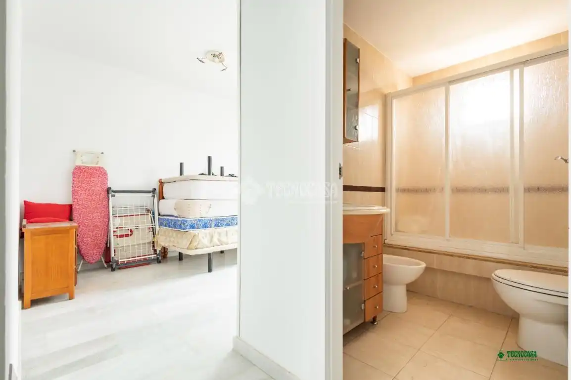 Bedroom of Flat for sale in Almería  with Air Conditioner