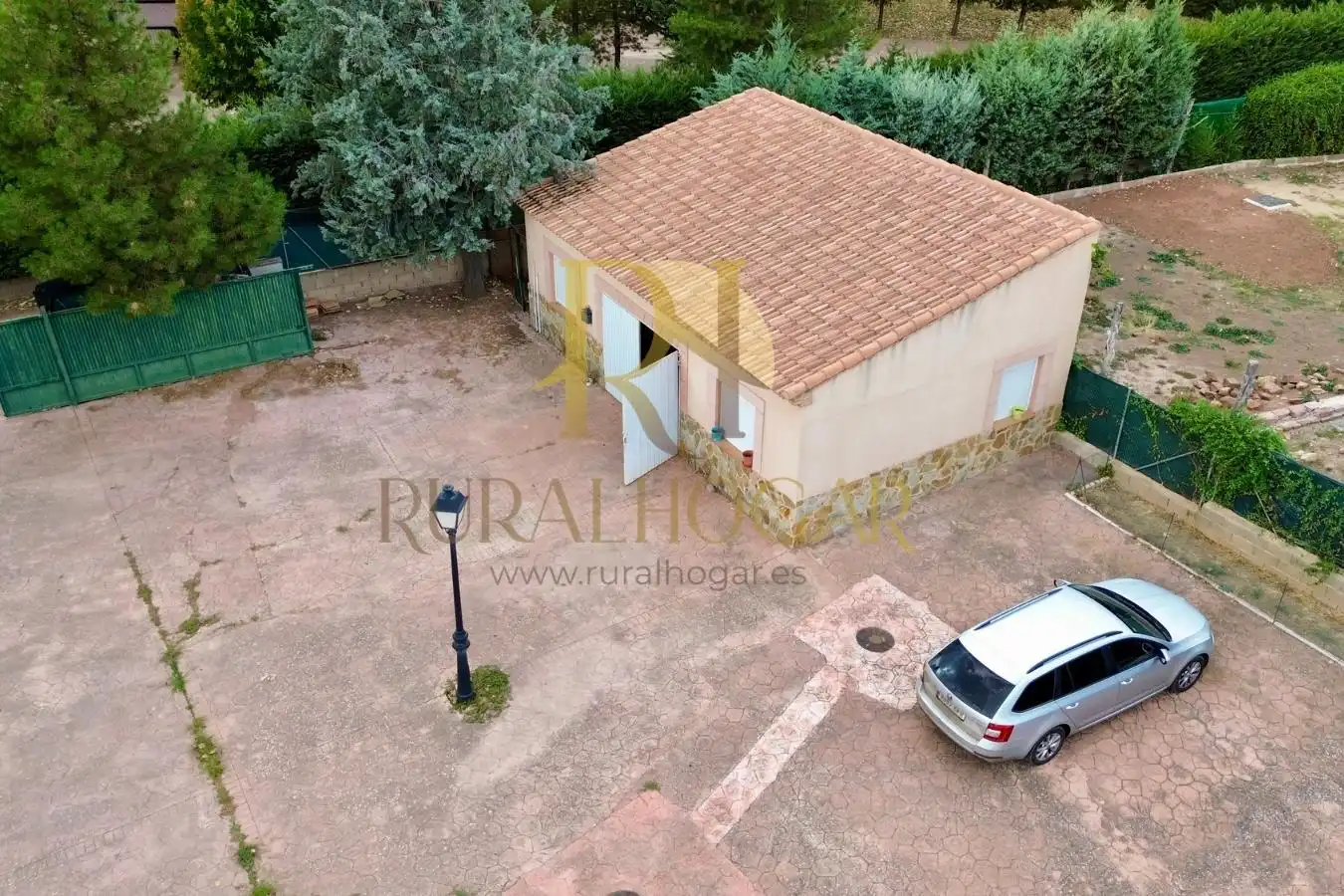 Exterior view of Houses for sale in Molina de Aragón  with Private garden, Parquet flooring and Storage room