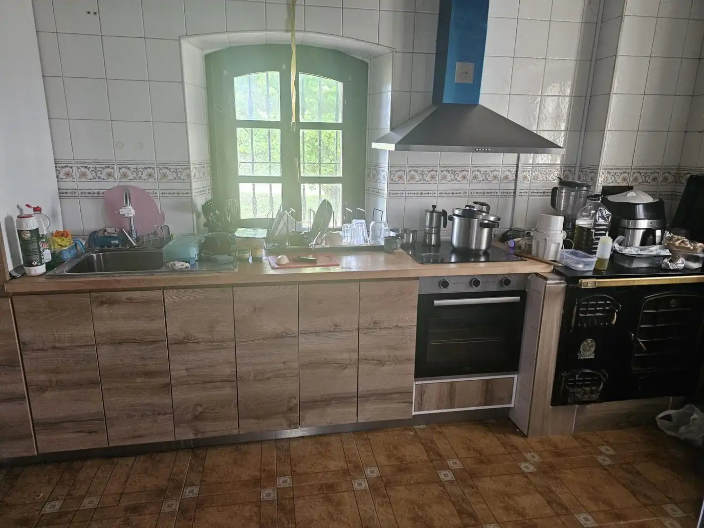 Cuina de Casa o xalet en venda en Ribadesella amb Calefacció, Jardí privat i Traster