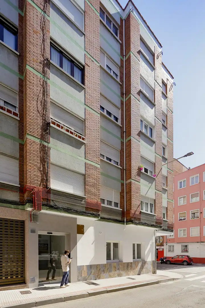 Vista exterior de Piso en venta en Gijón 
