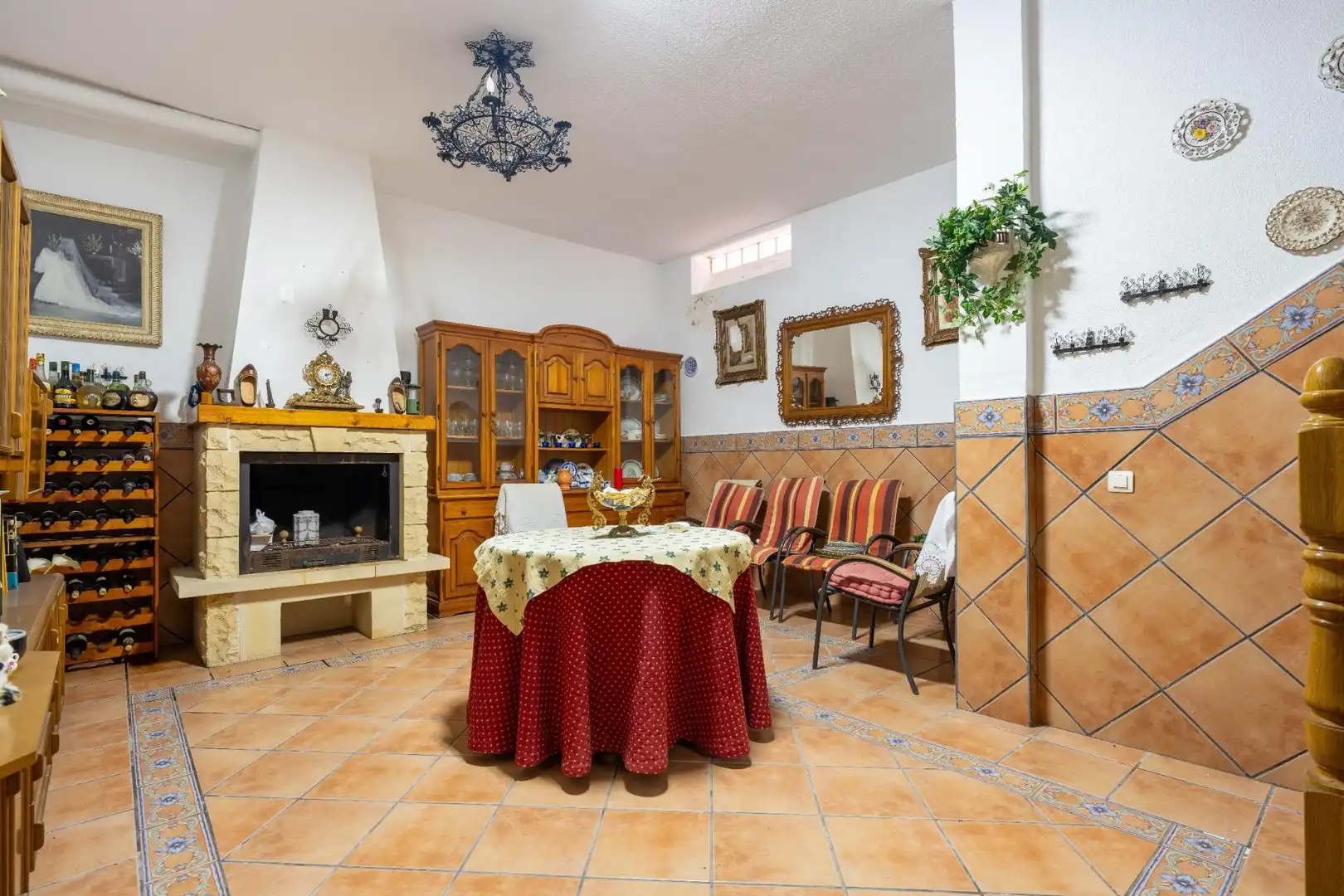 Dining room of Houses for sale in Roquetas de Mar  with Air Conditioner, Private garden and Terrace